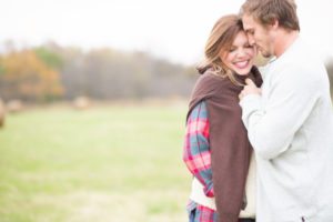 couple with sweater