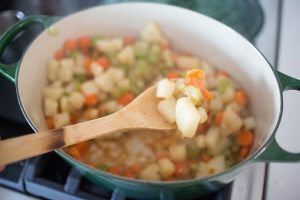 Potato Soup Vegetables