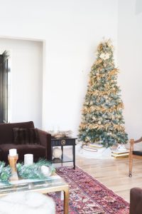 CC & Mike Deck The Halls Christmas Tour - CC and Mike's Christmas Living Room Decor 1