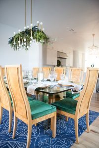 CC & Mike Christmas Dining Room Table Ideas 12