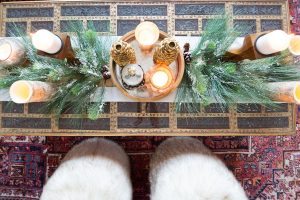 CC & Mike Deck The Halls Christmas Tour - CC and Mike's Christmas Living Room Decor 33