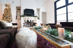 CC & Mike Deck The Halls Christmas Tour - CC and Mike's Christmas Living Room Decor 34