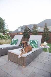 Home Decor and Fashion Memorial Day sales target wicker outdoor patio furniture outdoor pillows palm print pillows outdoor tables