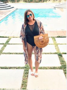 How to Combine Classy One Piece Swimsuits with Kimonos mom friendly black mesh one piece swimsuits steven greece slides bamboo bags beautiful rectangle pools black and white outdoor umbrellas