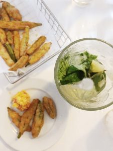 Tips for Planning the Perfect Family Beach Trip to Rosemary Beach where to eat in 30A Rosemary Beach Seaside restaurants Great Southern Cafe Seaside best grits best southern restaurants best pimento cheese and mojitos fried okra