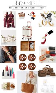 Mark and Graham Personalized Holiday Gifting best monogrammed gift ideas monogrammed coasters monogrammed luggage monogrammed wine glasses