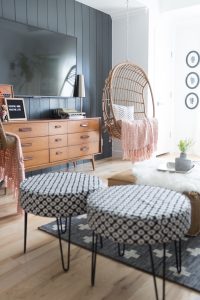 CC and Mike Teen Hangout Room Reveal with Joybird Sectional