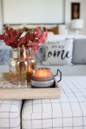 let's stay pillow + blessed tray