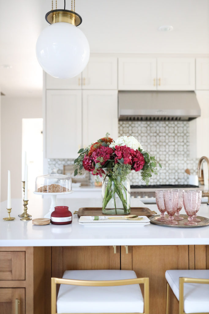 How to Easily Style Kitchen Countertops for Thanksgiving AND Chrstimas-5