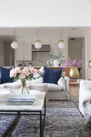 Hathaway in Navy rug 1