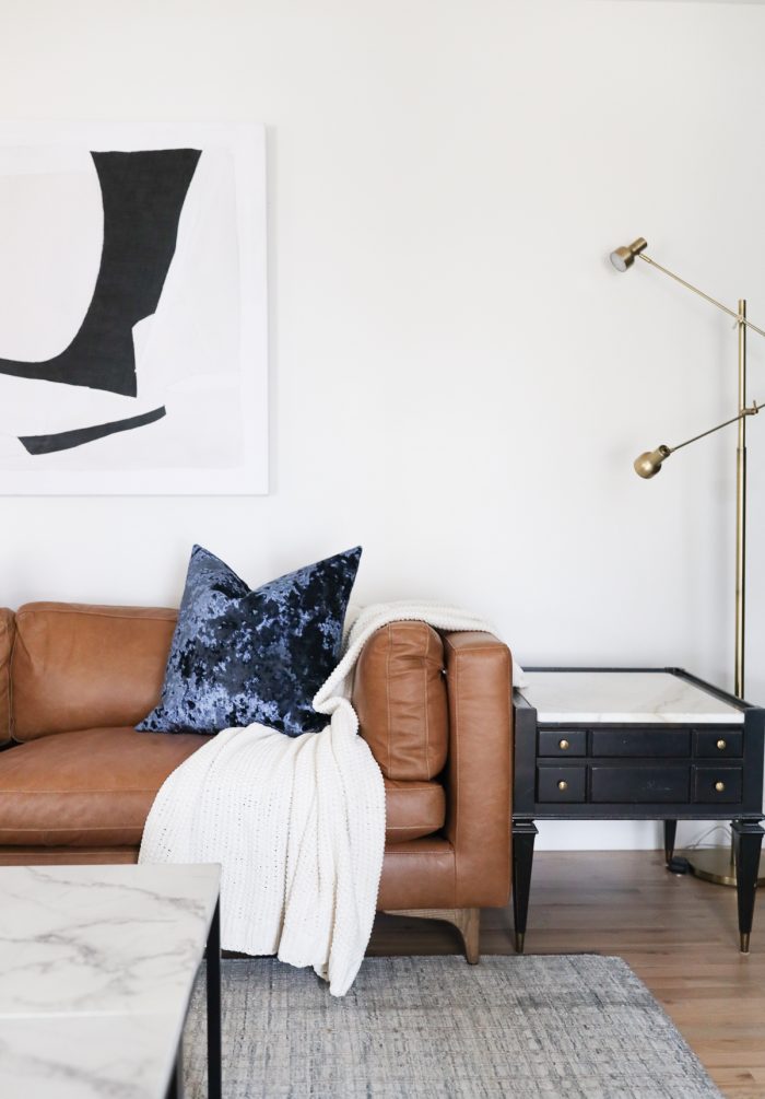Leather Sofa Living Room Design Swivel Chair-8
